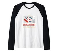 Spoiler Alert It’s Bacterial Microbiologist Raglan Baseball Tee