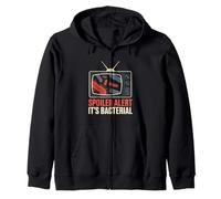 Spoiler Alert It’s Bacterial Microbiologist Zip Hoodie