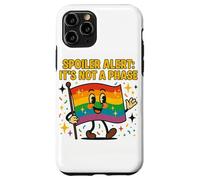 Spoiler Alert It’s Not a Phase Cute Rainbow Flag LGBTQ Desig Case for iPhone 11 Pro