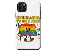Spoiler Alert It’s Not a Phase Cute Rainbow Flag LGBTQ Desig Case for iPhone 11 Pro Max