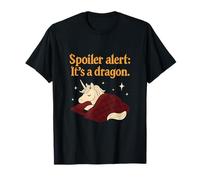 Spoiler Alert: It's a Dragon Fantasy Graphic Print T-Shirt