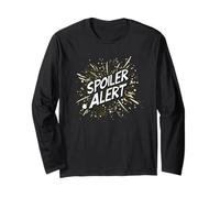 Spoiler Alert Statement Emblem Long Sleeve T-Shirt