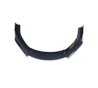 Spoiler Diffuser Protector Accessories Body Kit For Nissan For Tiida 2006-2020 2019 2018 2017 Front Bumper Lip POMPOMPUR(Carbon fiber look)