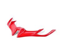 Spoiler For BAJAJ For Pulsar RS 200 For RS200 ABS Front Fairing Winglets Aerodynamic Protection Guard Cover Motorcycle Accessories Parts Fairing Winglet(Red)