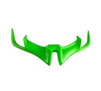 Spoiler For Most Motorbike Modification Motorcycle Front Fairing Winglets Wing Cover Trim Fairing Winglet(Green)