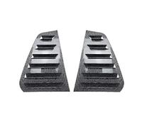 Spoiler For VW For Golf 7 7.5 MK7 MK7.5 For GTI R For GTD 2013-2019 Car Rear Side Window Louver Air Vents Windshield Decoration Cover Rear Wing(Carbon Look)