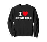Spoiler Heart Funny Cute Sarcastic Movie Film Show Plot Fan Sweatshirt