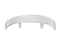 Spoiler Kit ABS Glossy Carbon Black Universal Rear Roof For Mostly Hatchback SUV Trunk Lid Car Spoiler Wings Exterior Rear Ducktail(White)