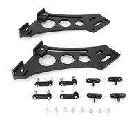 Spoiler Legs,10" Universal Car CNC Aluminum Alloy Rear Wing Trunk Racing Tail Spoiler Legs Mount Brackets.-for trunk wing mount brackets 10”