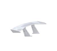 Spoiler Lip Wing Auto Accessories Universal Wing GT Style Small Rear Trunk Spoiler Wing Car Rear Spoiler Boot Small Wing Model Decoration Rear Spoilers(White)