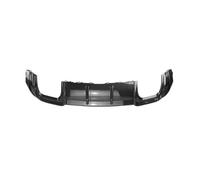 Spoiler Lip Wing For A3 Sline S3 Sedan 2017 2018 2019 2020 Car Rear Bumper Diffuser Lip 4 Tips Exhaust Guard Spoiler Plate Splitter Rear Spoilers(Carbon Fiber Look)
