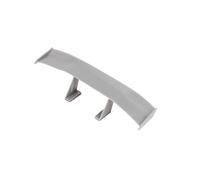 Spoiler Lip Wing For BMW Universal Car Car Rear Small Spoiler Wing Motorcycle Small Model Canard Tail Winglet ABS Carbon Look Rear Spoilers(Grey)