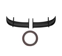 Spoiler Lip Wing For MK6 Models Car Rear Trunk Spoiler AK Style Wind Pressure Reduction Tail Spoiler Lid Wing Car Accessories 2Piece Rear Spoilers(Black Carbon)