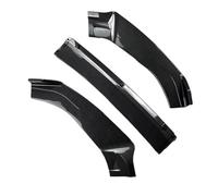 Spoiler Lip Wing For VW For Golf 7 MK7 For GTI For GTD 2013 2014 2015 2016 2017 Bumper Diffuser Spoiler Guard Car Body Kits 3Piece Front Bumper Splitter Lip Rear Spoilers(Carbon Look)