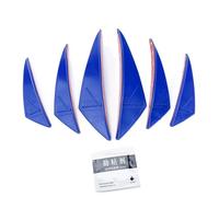 Spoiler Protector Fit For BMW Fit For Yamaha Motorcycle Front Winglet Fairing Side Wing Windshield Aerodynamic Wing Kit Spoiler(Blue)