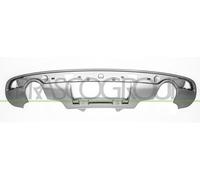 Spoiler Rear Bumper Silver