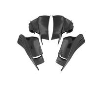 Spoiler Shrouds For DUCATI For PANIGALE For V4 V4S V4R 2020 2021 2022 2023 4PCS Black Side Winglet Motorcycle Accessories Spoiler Wing Fairing Windshield Spoilers(ABS carbon fibre)