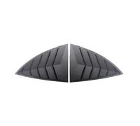 Spoiler Side Wing Trim Cover For Tesla For Model Y 2021-2023 Rear Window Spoiler Shutter Cover 2PCS Side Window Louver Cover(Matte Carbon)