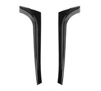 Spoiler Side Wing Trim Cover For VW For Golf 5 For MK5 For R32 2003-2008 Bright Pair Of Rear Window Side Spoiler Wing Cover Trim Window Side Splitter(Bright black)