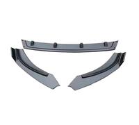 Spoiler Splitter Diffuser For Geely For Atlas For Pro For Azkarra For Pro For Proton X70 For Pro 2020 2021 2022 Front Bumper Lip Splitter Diffuser Spoiler Guard Cover Trim(Matte black)