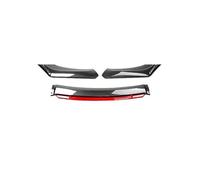 Spoiler Splitter For A3 A4 Q3 S3 S4 S6 B6 B7 B8 B8.5 Front Bumper Lip Chin Spoiler Splitter Diffuser Bodykit Universal(Carbon Red)