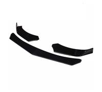 Spoiler Splitter For Chevrolet For Camaro For SS 1LE ZL1 Front Bumper Lip Splitter Spoiler Strut Rods A Front Spoiler(Glossy Black)