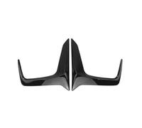 Spoiler Splitter For Toyota For RAV4 2019-2022 Front Fog Light Lamp Cover Frame Trim Carbon Fiber Look/Gloss Black Side Bumper Air Intake Vent Canard Body Spoiler(Glossy Black)