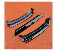 Spoiler Splitter For VW For Polo MK5 6R Standard Pre-Facelift 2010 2011 2012 2013 Gloss Black Front Bumper Splitter Lip 3Pcs