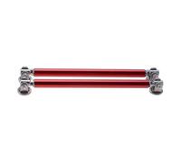 Spoiler Splitter Universal Adjustable Front Bumper Lip Splitter Rod Strut Tie Bar Adhensive Support Kit Accessories 75mm/100mm/150mm/200mm Body Spoiler(150mm Red10)