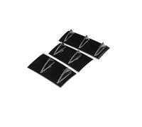 Spoiler Spoiler General Shark Fin Three-Section Car Rear Bumper Lip 7-Fin Diffuser For BMW E60 E46 E90 F10 Rear Wing(Glossy Black)