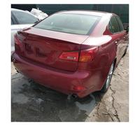 Spoiler Wing For Lexus IS250 IS300 IS350 2008 2009 2010 2011 2012 2013 ABS Plastic Unpainted Primer Color Exterior Rear Wing Spoiler Rear Trunk Spoiler(Red)