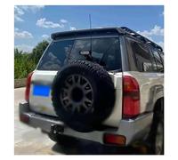 Spoiler Wing For Nissan For PATROL Y61 1998-2006 Roof Spoiler Rear Lip Spoiler ABS Tail Trunk Wing Decoration Car Rear Top Spoiler Wing Rear Spoiler Wing(Glossy Black)