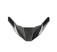 Spoiler Wing For ZONTES 368 G 368G Motorcycle Front Nose Fairing Beak Extenr Cowl Protector Fenr Cover Winglets(Carbon fiber pattern)