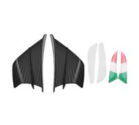 Spoiler Wing Motorcycle Winglet Aerodynamic Wing Kit Spoiler Motorcycle Wind Flow Fixing Wing For S1000RR For V4-10R For R1