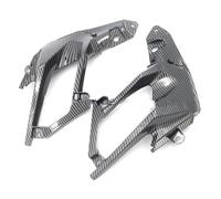 Spoiler Winglet Front Upper Side Panel Cover Fairing Fuel Tank Plate For NINJA400 For Ninja250 EX400 2018 2019 2020 2021 2022 2023 Motorcycle Wing(Carbon fiber paint P)