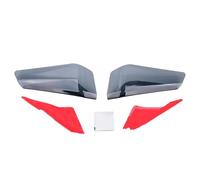 Spoiler winglets Motorcycle Rearview Mirror Spoiler Top Upper Wind Windshield Air For GoldWing GL1800B F6B 2018 2019 2020 2021-2025(Type A)