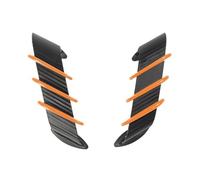 Spoilers For For ZX10R For ZX-10R 2011 12 13 14 15 16 17 18 19 20 21 2022 Motorcycle Fairing Parts Aerodynamic Wing Kit Fixed Winglet Fairing Wing Fairing Winglet(Orange)