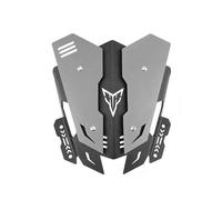 Spoilers Motorcycle Fairings Motorcycle Aluminum Windscreen Deflector Extention Kit Windshield Fairing For MT-15 MT15 MT-125 2019 2020 2021(Titanium)