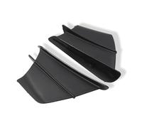Spoilers Motorcycle Winglet Aerodynamic Wing Kit Spoiler For H2/H2R For Scooter For CBR650R For S10000RR Motorbike Fairing(Black 1)