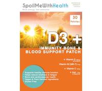SpoilMeWith Health: D3 + Patches (30 Patches - Immunity Bone & Blood Support)