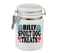 Spoilt Dog Treats Personalised Dog Storage Jar Gift