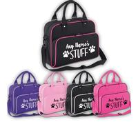Spoilt Rotten Pets Custom 'Stuff' Holdall Dog Personalised Grooming Bag | Spoil your pup with a custom printed Grooming Bag, five fashion colours lovely gift for any dog lover