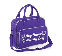 Spoilt Rotten Pets Purple Horse, Donkey or Pony Grooming Bag Shoulder or Hand Bag Style Equestrian Gift