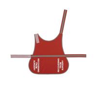 Spoilt Rotten Pets Red Medium Hi Vis Dog Vest 'Recovering From Surgery', Reflective Adjustable, High Visibility Lightweight Coat Hi Viz