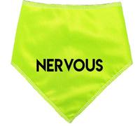 Spoilt Rotten Pets S4 Hi Viz Nervous Dog Bandana For Dogs & Cats (S4 Large Dogs Newfies, GSD & Chow Chow)