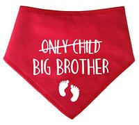 Spoilt Rotten Pets S4 Was Only Child NOW Big Brother Red Dog Bandana - Baby Pregnancy Announcement