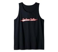 Spokane Valley Washington Inland Empire Vintage Varsity Tank Top