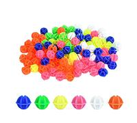 Spoke Beads Children's Bicycle Decoration 108 Pieces Colourful Bicycle Spokes Light Reflectors for Mountain Bike Road Bike City Bike Gift Boy 36 Pieces (A, One Size)