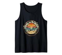 Spoke on the Water Cycling Sunset Beach Ride Design Tank Top