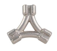 Spoke Tensioner - 4 x 3.4 x 1 cm Robust Rim Wrench, Three-Way Ergonomic Design, Small Maintenance Tool Made of Steel, for Bicycle Maintenance, Wheel Assembly, Travel, Outdoor Use and Workshop Service